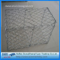 galvanized and PVC coated hexagonal mesh gabion box